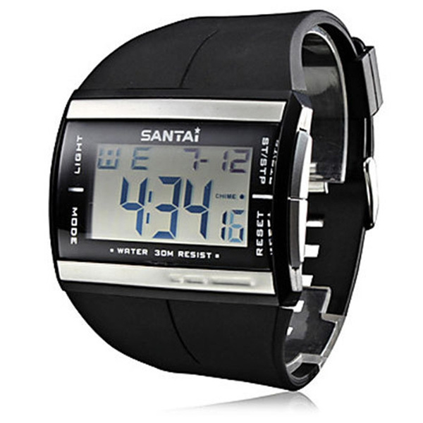 Lcd digital outlet watch