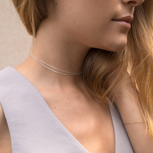 dainty chain choker