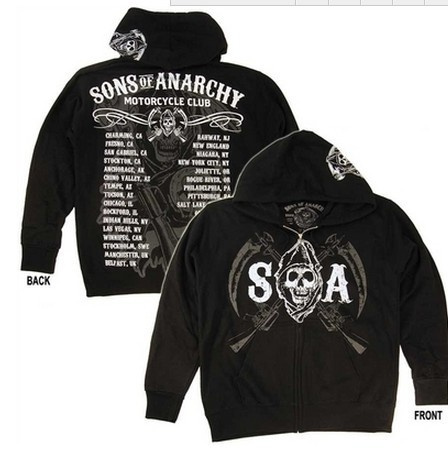 sons of anarchy Sweater Hoodie Jacket 