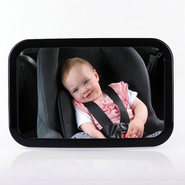 Autumnbox Retroviseur De Surveillance Pour Bebe Miroir De Voiture Pour Bebe Retroviseur Securite Pour Siege Arriere Rotation 360 Fonction D Inclinaison Noir Wish