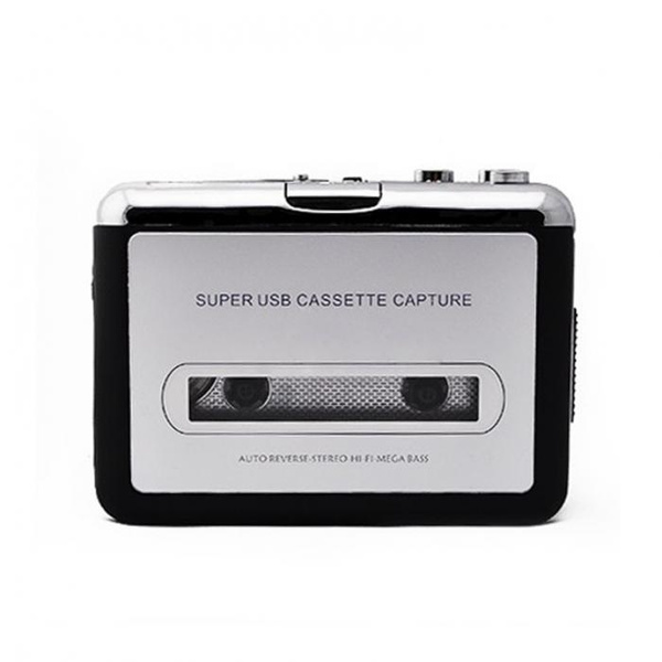 USB Cassette Tape Converter Converter Music Player Audio Capture Platform for PC MP3 Wish