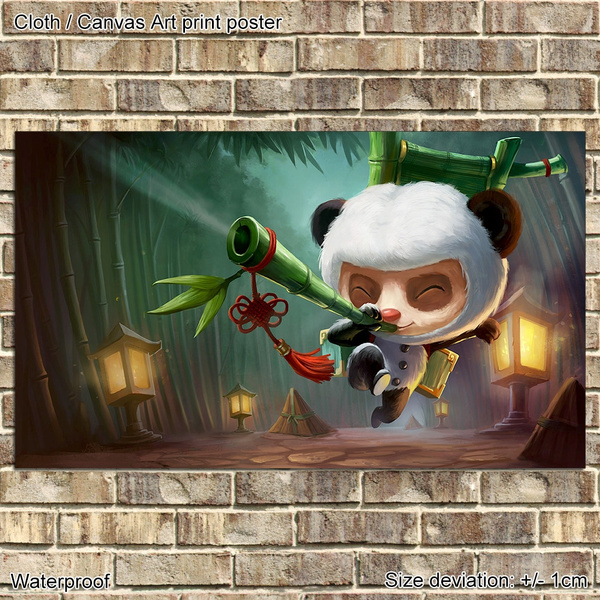 league of legends wallpaper teemo panda