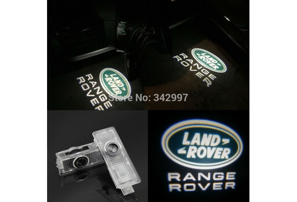 2x Laser LED Door courtesy Welcome Shadow Light For Range Rover Sport 2008