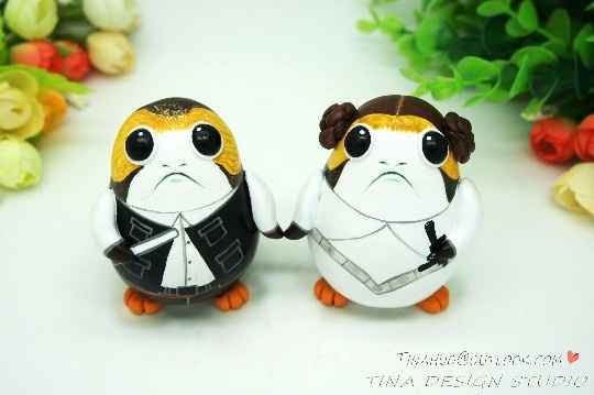 princess leia cake topper