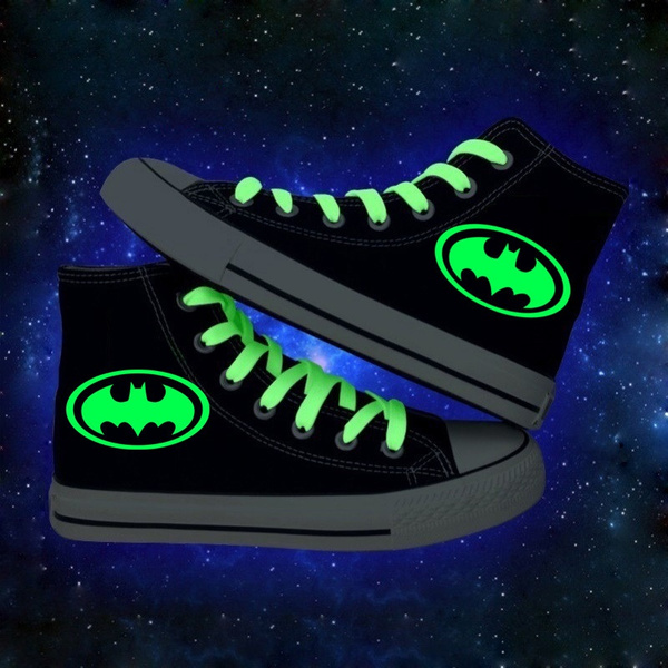Batman High Top Luminous Canvas Shoes 
