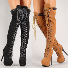Knee High Boots, Womens Boots, Leather Boots, Womens Shoes