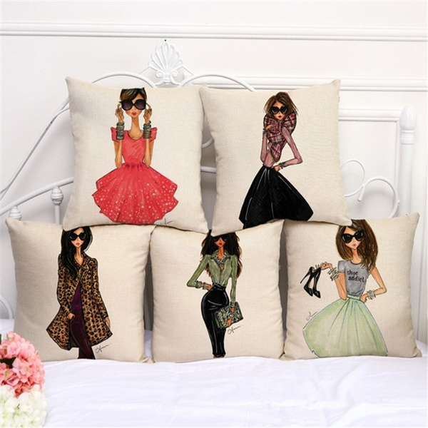 girly cushions
