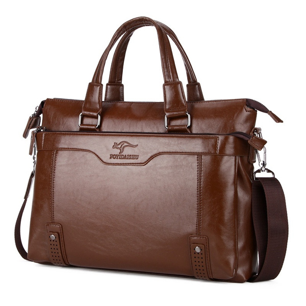 Buy CARRY TRIP Men's Kangaroo Pu Leather Crossbody Shoulder Bag Briefcase  Messenger Bag/Sling Bag (Small - 19 * 17 * 7), Brown at Amazon.in