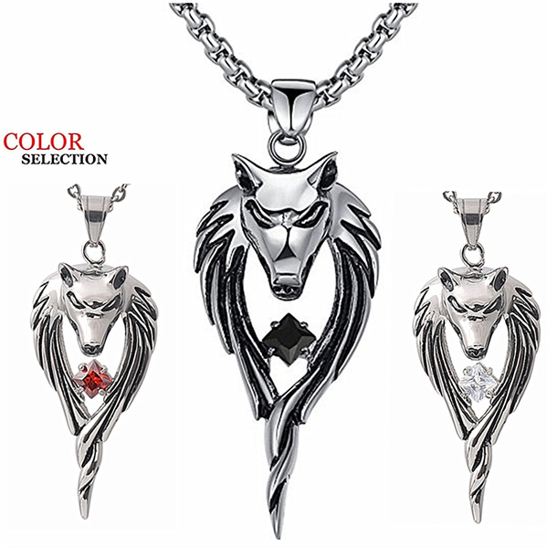 OCTBYNA Fashion Spike Wolf Tooth Crystal Pendant Leather Rope Necklace For  Men Cool Vintage Necklace For Unisex Women Jewelry - Price history & Review, AliExpress Seller - octbyna Official Store