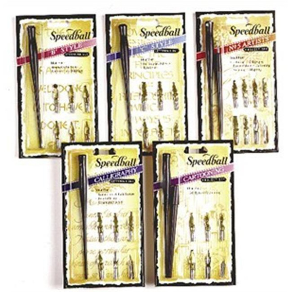 Speedball 2966 Cartooning Lettering Pen Set Wish