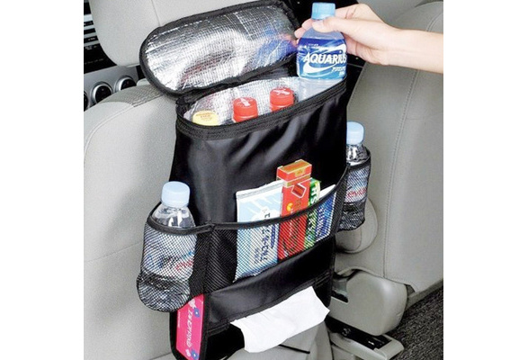 Travel Camping Car Cooler Chair Seat Bag Organizer Storage Box Organizador Trunk 