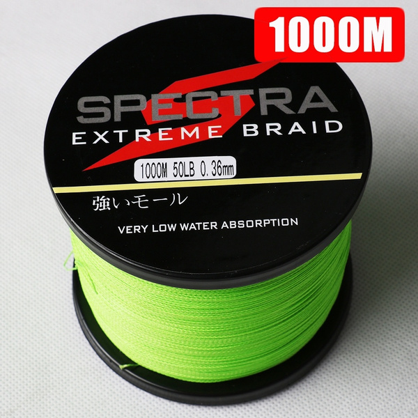 1000m SPECTRA 4 strand Super strong Japan Multifilament Fluorescent