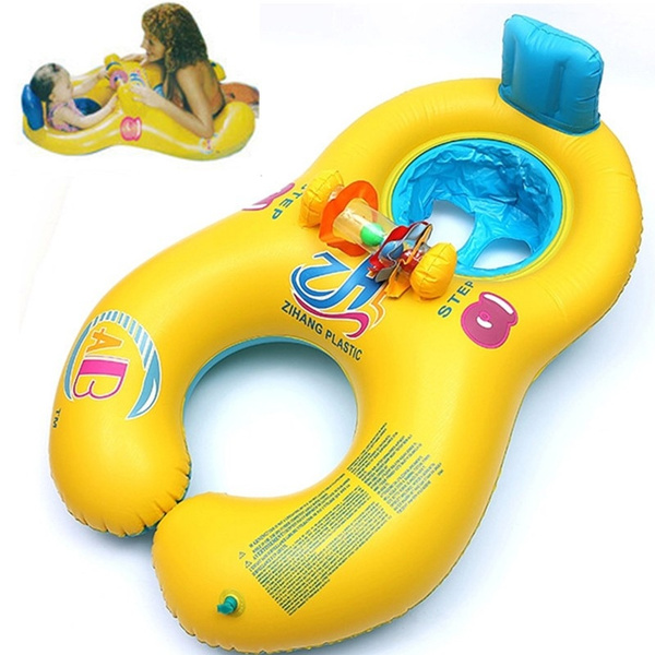 double baby swim ring