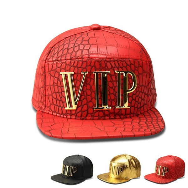 Snake Leather Vip Cap Snap Back Gorras 