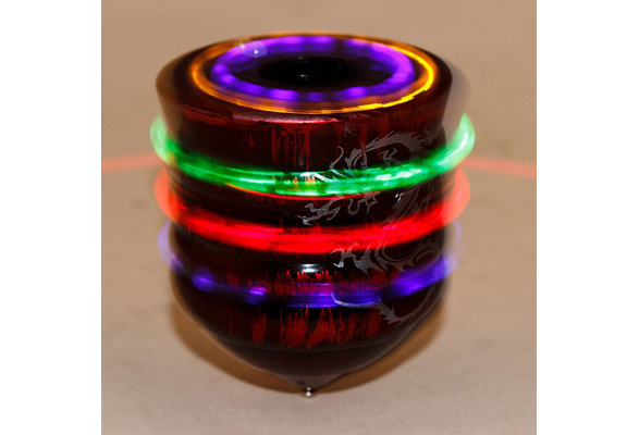 led gyro spinner