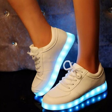 neon light up trainers