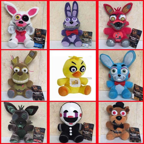 five nights at freddy's 2 plushies