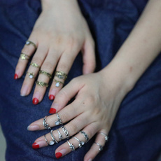 Vintage, ジュエリー, ギフト, ringset