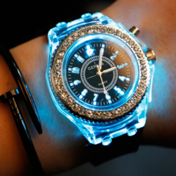 Ladies watch with backlight hot sale