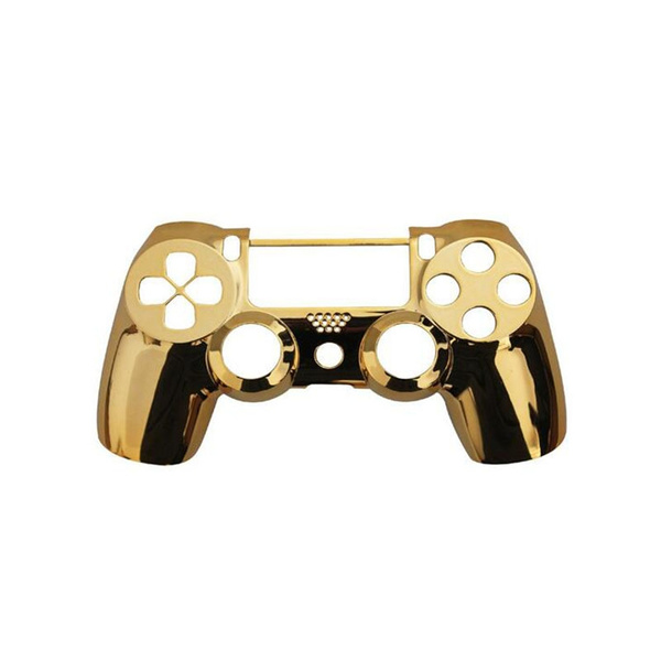 Controller Front Shell for PS4 - Case for the PS4 Controller Dualshock 4 Front Shell Replacement - Custom Cool PS4 Controller Case Cover PS4 Controller Shells - Chrome Golden | Wish