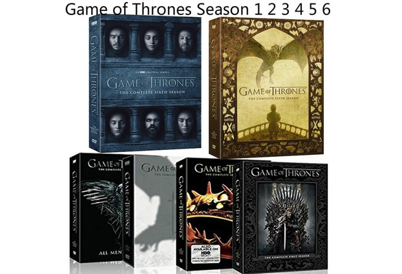 Game of Thrones DVD Season 1 2 3 4 5 6 Complete DVD Box Set Tv