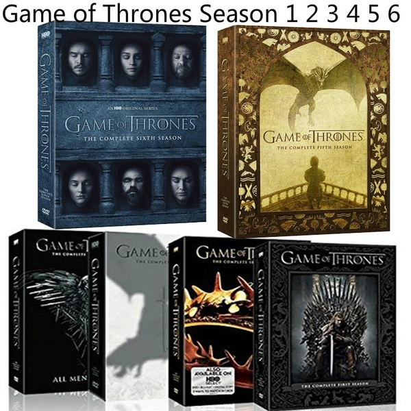 Game of Thrones DVD Season 1 2 3 4 5 6 Complete DVD Box Set Tv