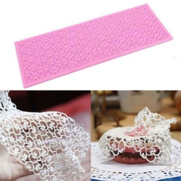 Diy Outils Moule Dentelle Plaque Silicone Gateau Pate Fondant Patisserie Convenient And Practical Wish