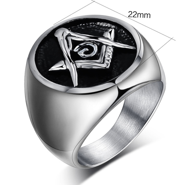 College style masonic on sale rings