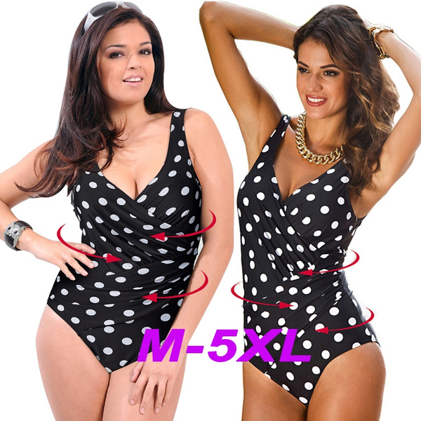 plus size swimwear vintage
