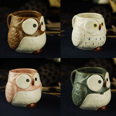 Owl, Coffee Mug, Ceramic, cartooncup