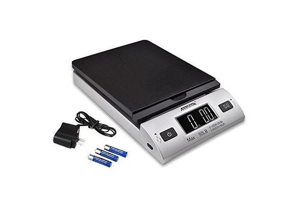 Accuteck W-8250-50B Digital Shipping Postal Scale with AC Adapter