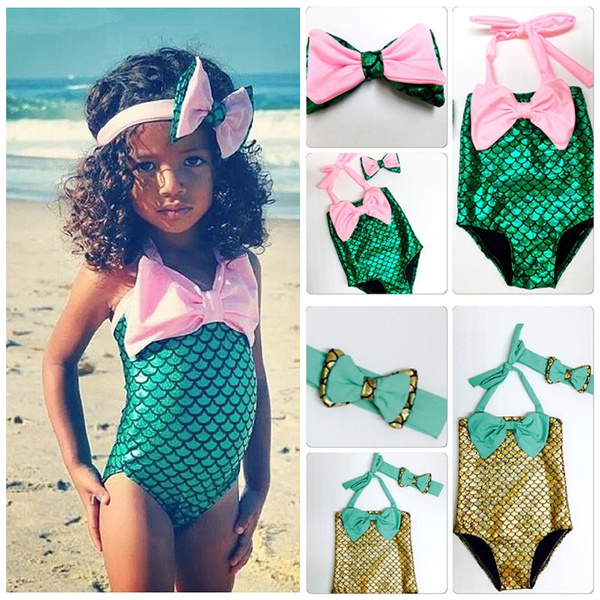 Mermaid best sale baby swimsuit