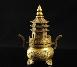 Brass, Copper, Chinese, buddhist