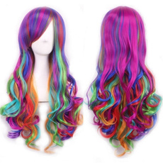 wig, rainbow, Goth, Fashion