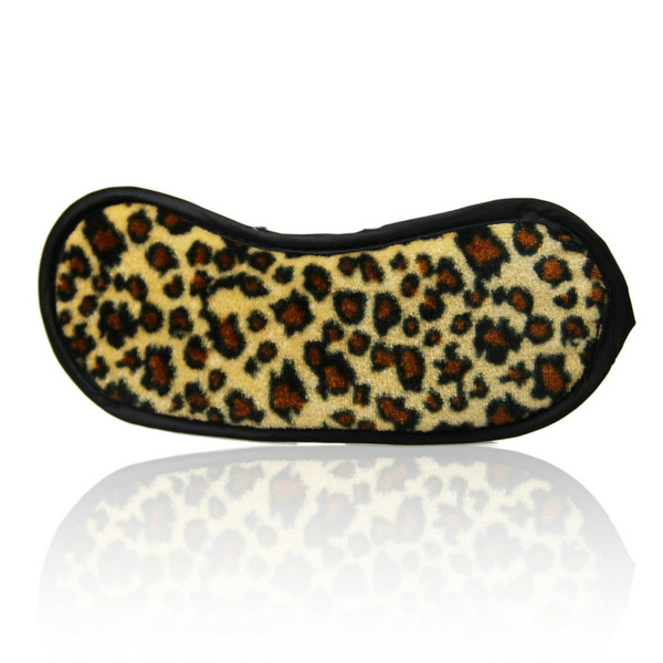 Sexy Eye Masks leopard Lady blind mask queen female lingerie slave role ...