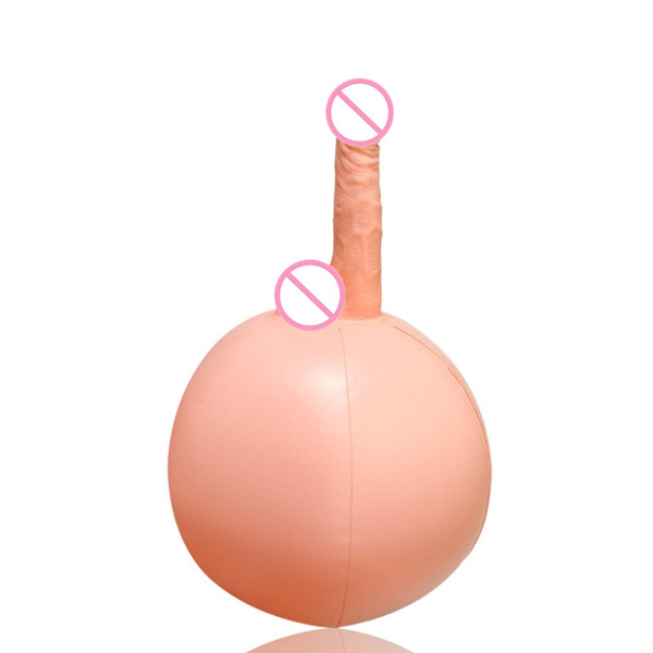 Inflatable Balloon Big Dildo Sex Chair With Vibrator Sex Furniture Sex Products For Women Adult Toys