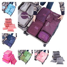 6Pcs Home&Living Travel Luggage Organizer Packing Cubes 10 Colours