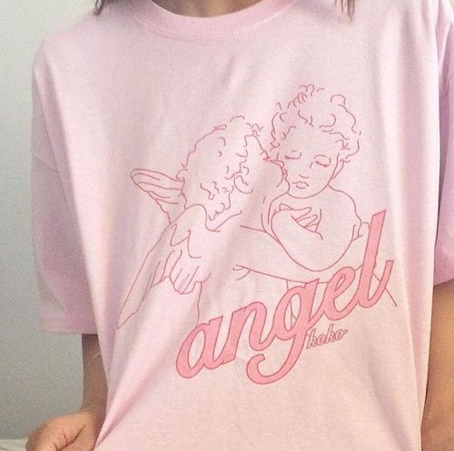 aesthetic angel t shirt
