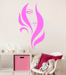 hair, sexyladydecal, Beauty, kidswalldecal
