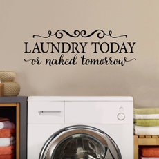 Laundry, sexyladydecal, kidswalldecal, Home & Living