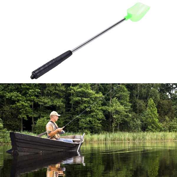 Baiting Throwing Spoon and Handle Boilies Bait Scoop Carp Coarse Fishing pwPTUK 
