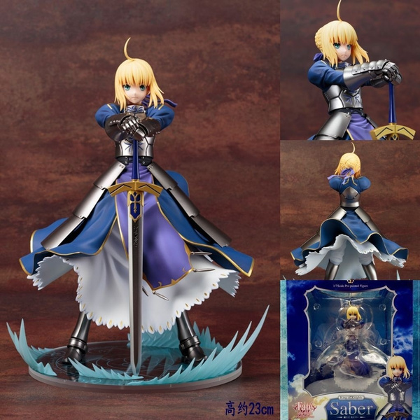 Fate Stay Night Saber Anime Figure Action Toy Figures 23 Cm Wish