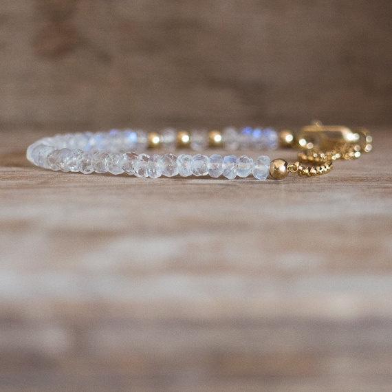 Rainbow Moonstone Lava Stone Bracelet can be used for calming, awakeni –  Peace Love Bling