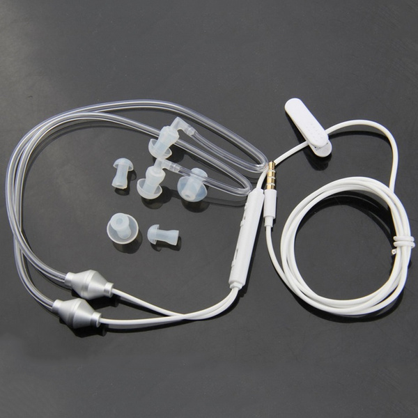 Auricular estéreo antirradiación Auricular de tubo acústico de aire de Auricular estéreo antirradiación Auricular de tubo acústico de aire de
