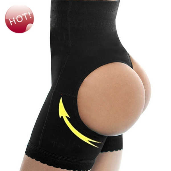 Sexy High Waist Women Butt Lift Shaper Steel Bone Butt Lifter Body Shaper  Butt Enhancer Panty Booty Lifter with Tummy Control