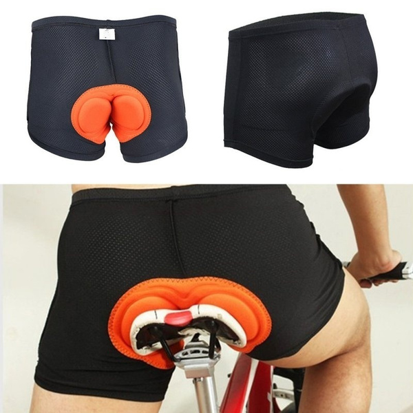 Cycling Bike Underwear 3D Gel Padded Biking Sponge Pants Shorts MTB Women Men 