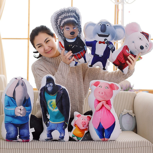 sing movie stuffed animals