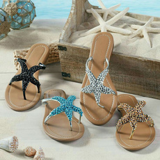 4 Color Casual Sandal Slippers Women Fashion Sea Star Sandals
