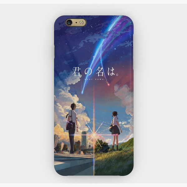 Kimi no Na wa Your Name Pattern Phone Case for iPhone and Samsung