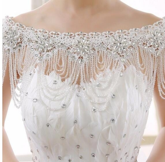 beaded bolero wedding